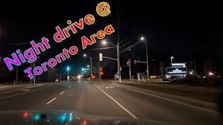 Night drive at Toronto Area , with a Dodge Ram 1500