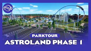 Planet Coaster I Astroland Phase 1 I 7Sen5e I Parktour I Freizeitpark I Achterbahn I