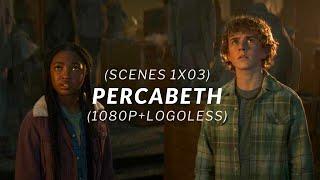 Percy & Annabeth Scenes (1x03) (percy jackson and the olympians disney)