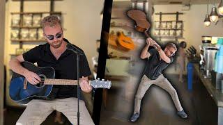 Serenading a Coffee Shop then Smashing My Guitar like a Rockstar