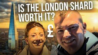 SKY HIGH! Is THE SHARD viewpoint London worth the price? London Excursions and things to do!  