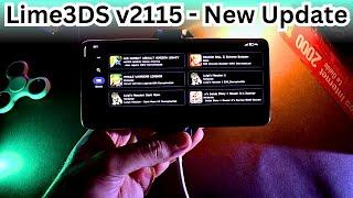 Lime3DS 2115 Emulator Android | New update | The Nintendo 3DS Emulator