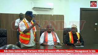 Edo State Government Partners NEMA to Ensure Effective Disaster Management in Edo