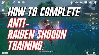 Genshin Impact - Version 2.1 - Anti Raiden Shogun Training