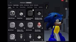 How to make Uekawa sonic in Roblox part 2