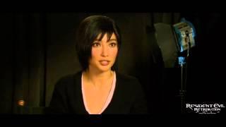 Resident Evil Retribution Interview with Li BingBing (Ada Wong)