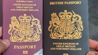 New British passport v/s old British passport