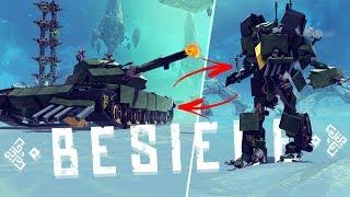 Besiege Best Creations - Transforming Tanks, Largest Map In Besiege & More! - Besiege Gameplay