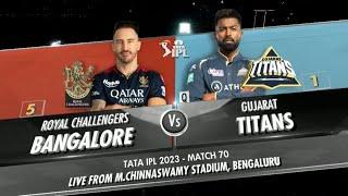 IPL - RCB vs GT – Match Highlights |Match 70 (21-05-2023)