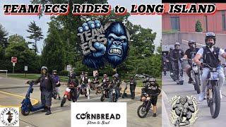 TEAM ECS RIDES TO LONG ISLAND