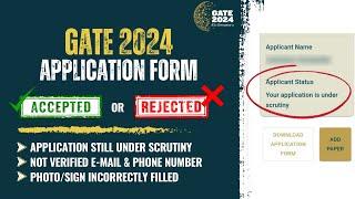 Will Your GATE Application Get Rejected? Have You Verified eMail & Phone Number? GATE 2024