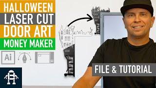 Spooky Halloween Party Decor! Diy Laser Cut Sign & Money-making Ideas