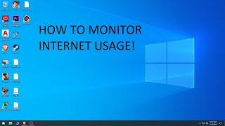 HOW TO MONITOR INTERNET DATA USAGE ASAP! | USING SOFTWARE