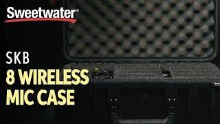 SKB 8 Wireless Microphone Case Overview