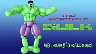 Big Super Hero Balloon Animal Tutorial (Balloon Twisting and Modeling #19.1)