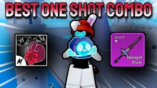 Sanguine Art + Portal + Midnight Blade = Best One Shot Combo Update 23 (Blox Fruits)