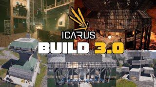MUST SEE Icarus Base Builds! We Recorded Viewers Bases! Community BUILD 3.0 Event!