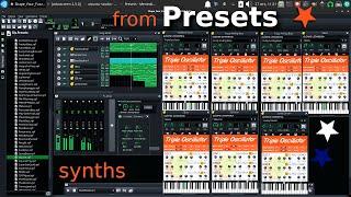 ️ LMMS - TrippleOscillator Presets ️ ️