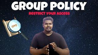 Group Policy Object in Tamil | gpedit.msc | Share Tech Tamil