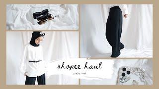 Shopee Haul Dibawah 100k / Kemeja, Wide Leg Pants, Sunglasses #haul // citraamr