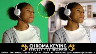 Chroma Keying Compositing Tutorial in Nuke  | Better Way To Do Edge Blend in Nuke