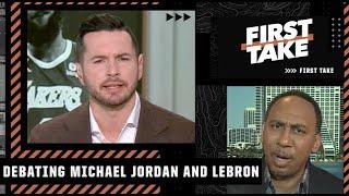 LeBron vs. MJ: Who faced more obstacles in the NBA? Stephen A. & JJ Redick debate  | First Take