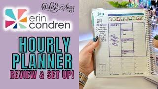 NEW! HOURLY PLANNER | PLAN WITH ME | WORK PLANNER | ERIN CONDREN 2023