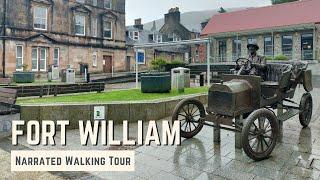 FORT WILLIAM | 4K Narrated Walking Tour | Let's Walk 2021