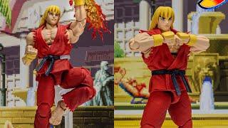 New Storm Collectibles Storm Arena Street Fighter Ken action figure fully revealed preorder opening