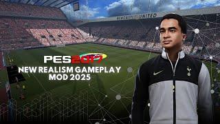 PES 2017 NEW REALISM GAMEPLAY MOD 2025 By.EsLaM