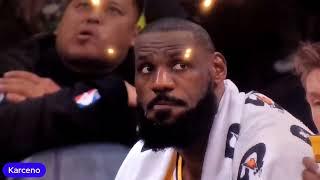 Breaking News! Lebron caught taking something courtside during game