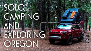 Solo Camping and Exploring Oregon | Living Out of my 4Runner