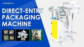 ZONESUN ZS-JSBZ2 Screw Packing Machine Direct-Entry Filling Sealing Machine