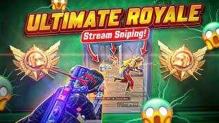 لعبت التميت رويال على البث كلهم ستريم سنايب علي‼️Stream sniped by everyone in Ultimate Royale