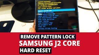 Samsung Galaxy J2 Core SM-J260G Hard Reset | Remove Pattern Lock Only