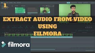 How to extract audio from video | Filmora