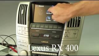 Lexus RX 400 Navigationssystem Displayeinheit Verstärker / Reparatur / Meisterhand-Service