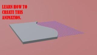 Construction Animation in Blender 3.4-concrete flow(Paths, Boolean)