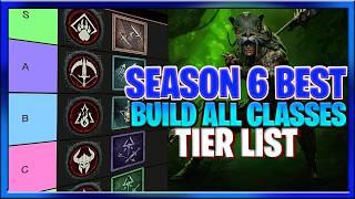 Diablo 4 Season 6 Best Builds ALL Classes / Tierlist Vessel of Hatred Best Class (UPDATED)