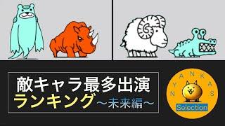 出演回数が“多い”敵キャラランキング　〜未来編〜【にゃんこ大戦争】