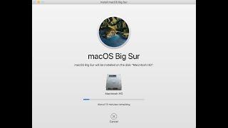 MacOS Big Sur Failed Solution