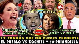 ¡SACO DE PUS ESTALLA VS EL P3NDEJ0! TOP 17 PALIZAS VS XÓCHITL GÁLVEZ (33) ¡FERRIZ JR. VS FERRIZ SR.!