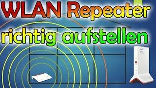 WLAN Repeater richtig aufstellen / positionieren!