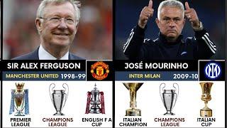 All Treble Trophy Winner Managers | All Treble Winners