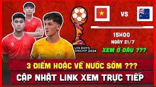  Trực Tiếp U19 Việt Nam vs U19 Úc, U19 ĐNÁ | Xem Ở Đâu ??? 3 Điểm Hoặc Về Nước