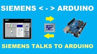 Siemens Talk to Arduino - TIA Portal Communication