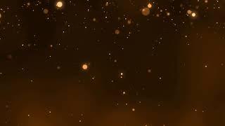 Gold Particles Bokeh Glitter Awards dust abstract background loop