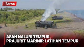 Prajurit Marinir Latihan Tempur di Situbondo