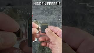 Sandisk Micro SD Card with Hidden Freebie! #shorts