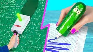 10 DIY Rick and Morty Office Supplies!